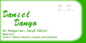 daniel danyo business card